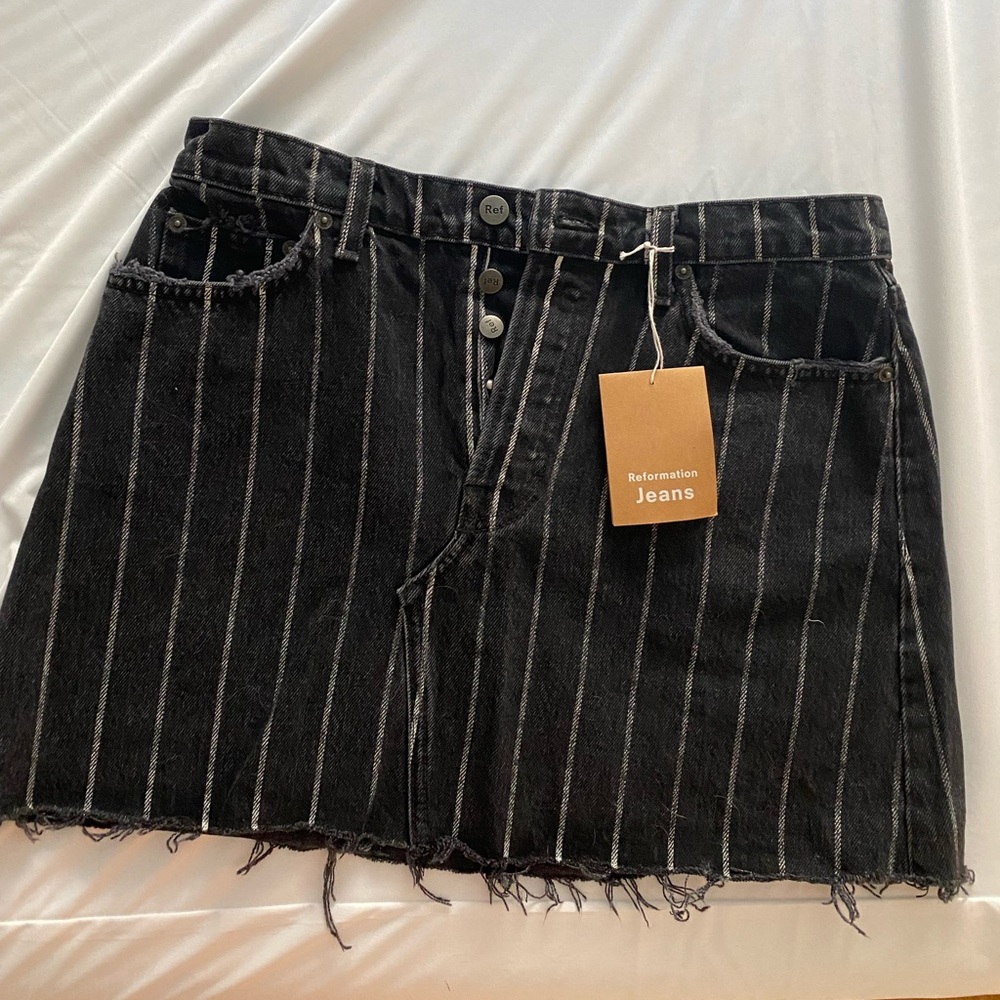 Reformation Retooled Skirt - Size 28